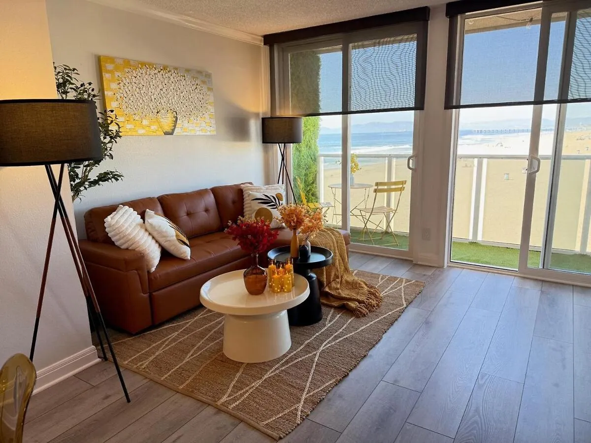 Oceanfront 2 Bedroom W Pool & Parking 234 Hermosa Beach Apartment